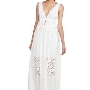 Jonathan Simkhai - Contrast Lace Maxi main image 1